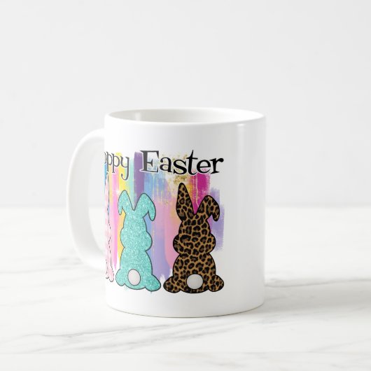 Hoppy Easter Koffiemok (Voorkant links)