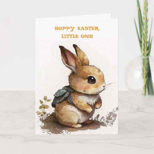 HOPPY EASTER LITTLE ONE KAART (Voorkant)