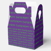 Hoppy Easter Neon Green Bedankdoosjes (Geopend)