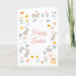 Hoppy Easter Note Kaart