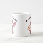 Hoppy Easter Pink Bunny Koffiemok (Center)