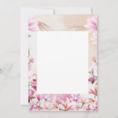 Hoppy Easter pink egg photo Kaart (Achterkant)