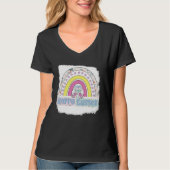 Hoppy easter  rainbow easter easters day easter bu t-shirt (Voorkant)