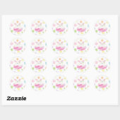 Hoppy Easter Ronde Sticker (Vel)