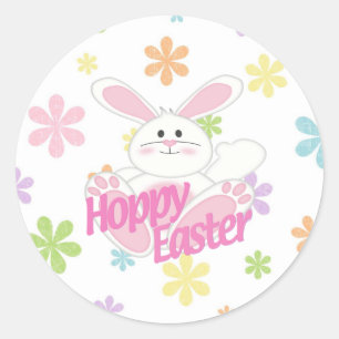 Hoppy Easter Ronde Sticker