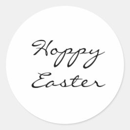 Hoppy Easter Ronde Sticker