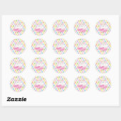 Hoppy Easter Ronde Sticker (Vel)
