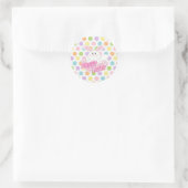 Hoppy Easter Ronde Sticker (Tas)