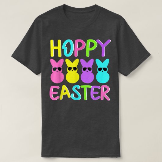 Hoppy Easter Squad Happy Easter Day Cute Bunny Eas T-shirt (Design voorkant)