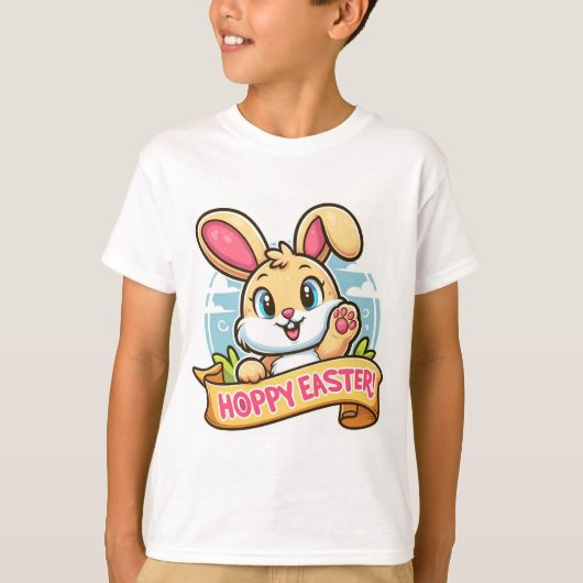Hoppy Easter T-shirt (Voorkant)