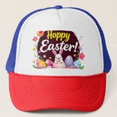 Hoppy Easter Trucker Pet (Voorkant)