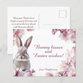 🐇Hoppy Easter Wishes Feestdagenkaart