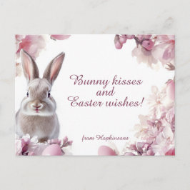  🐇Hoppy Easter Wishes Feestdagenkaart