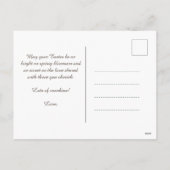  🐇Hoppy Easter Wonderland Feestdagenkaart (Achterkant)