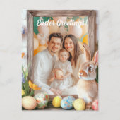  🐇Hoppy Easter Wonderland Feestdagenkaart (Voorkant)