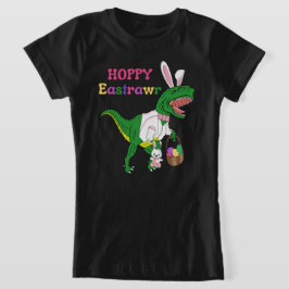 Hoppy Eastrawr Bunny Dinosaur Easter T-Shirt