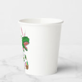 Hoppy Eastrawr Bunny Dinosaur Paper cup Papieren Bekers (Links)