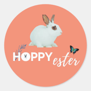Hoppy Ester Funny Design Ronde Sticker