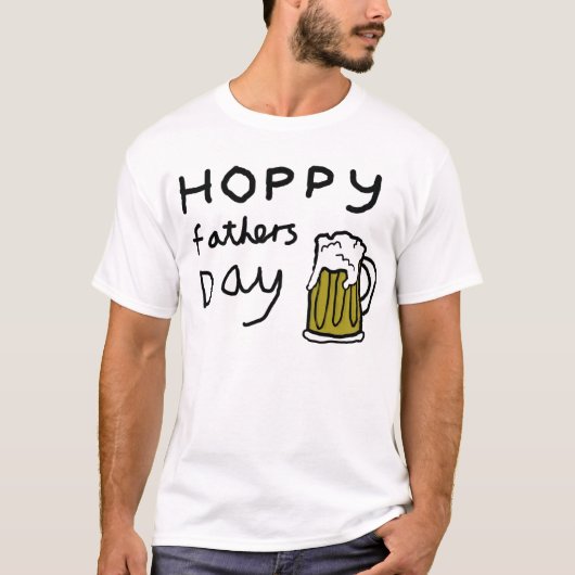 Hoppy Fathers Day T-shirt (Voorkant)