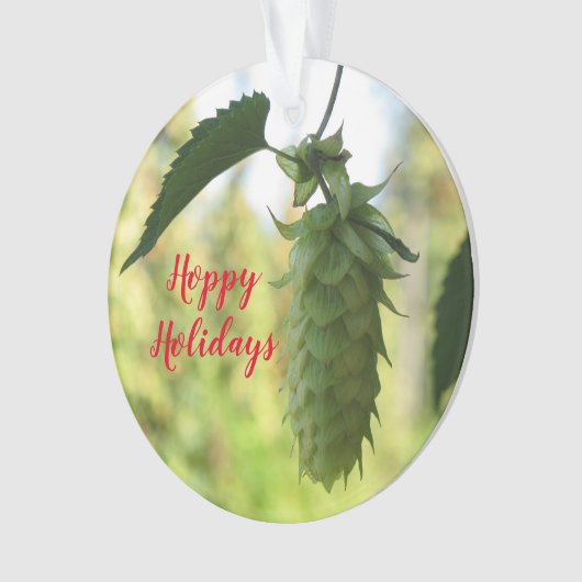 Hoppy Feestdagen: Bierproost Ornament (voorkant)