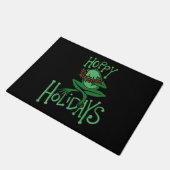 Hoppy Feestdagen Funny Christmas Frog Deurmat (Schuin)