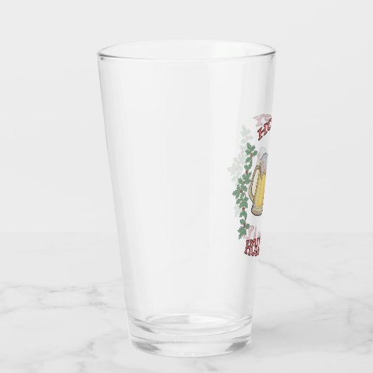 Hoppy Feestdagen kerstbier Glas (Rechts)