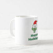 Hoppy Feestdagen kerstkikker Koffiemok (Voorkant links)
