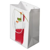 Hoppy Feestdagen Medium Cadeauzakje (Achterkant Gekanteld)