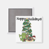 Hoppy Feestdagen Tshirts en geschenken Magneet (Voorkant / Achterkant)