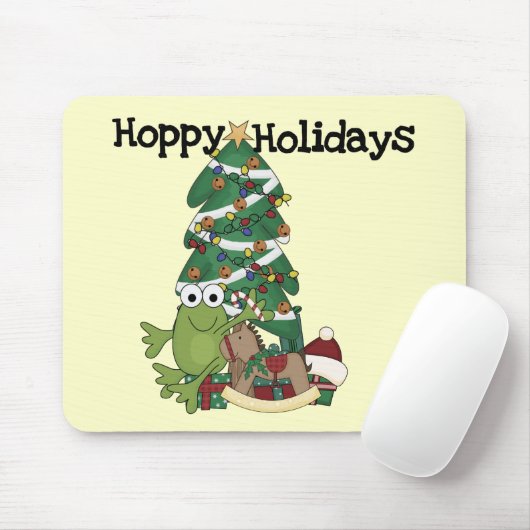 Hoppy Feestdagen Tshirts en geschenken Muismat (Met muis)