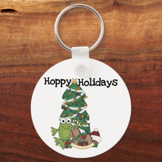 Hoppy Feestdagen Tshirts en geschenken Sleutelhanger (Voorkant)