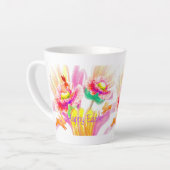 Hoppy Floral Easter Latte Mok (Linkerhoek)