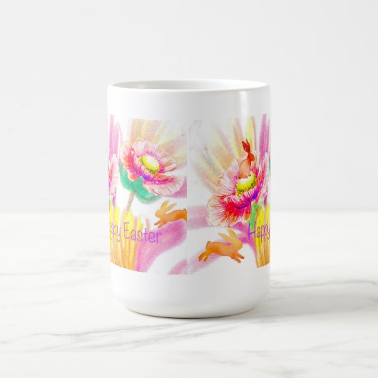 Hoppy Floral Easter Mok (Center)