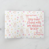  hoppy franchie paasfeest kaart (Binnen)