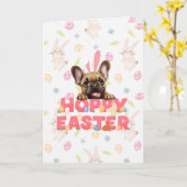 hoppy franchie paasfeest kaart (Gele Bloem)