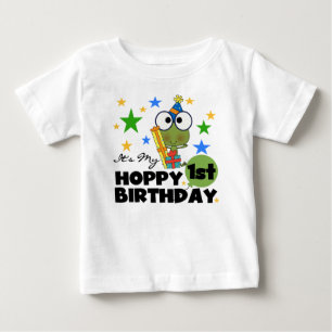 Hoppy Frog 1st Birthday T shirten en geschenken