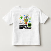 Hoppy Frog 1st Birthday T shirten en geschenken Kinder Shirts (Voorkant)