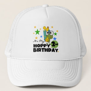 Hoppy Frog 2e verjaardag T-shirts en cadeautjes Trucker Pet