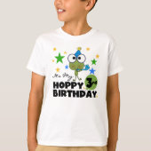 Hoppy Frog 3e verjaardag Tshirts en geschenken (Voorkant)
