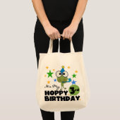 Hoppy Frog 3e verjaardag Tshirts en geschenken Tote Bag (Voorkant (product))
