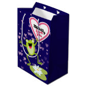 Hoppy Frog TOADally Love You Valentijn Medium Cadeauzakje (Achterkant Gekanteld)