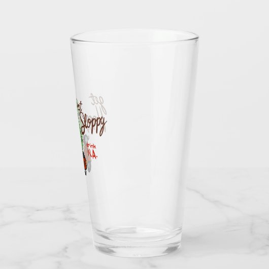 Hoppy, geen slappe glas (Links)