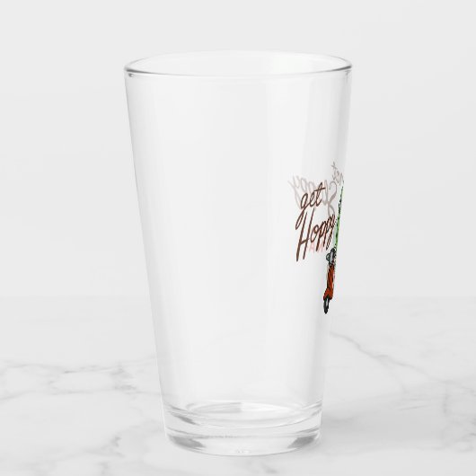 Hoppy, geen slappe glas (Rechts)