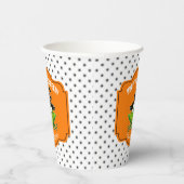 Hoppy Halloween Frog ID221 Papieren Bekers (Rechts)