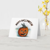 HOPPY HALLOWEEN! KAART (Gele Bloem)