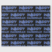 Hoppy Hanukkah Cadeaupapier (Vlak)