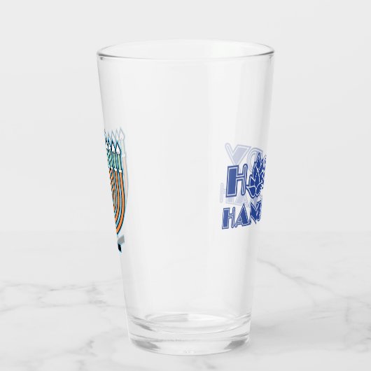 Hoppy Hanukkah Glas (Rechts)