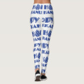 Hoppy Hanukkah Leggings (Achterkant)