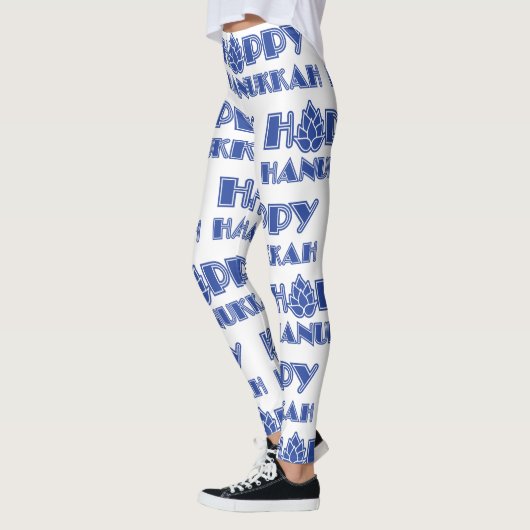 Hoppy Hanukkah Leggings (Links)