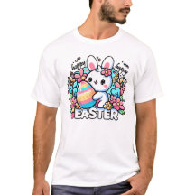 Hoppy Happy Easter – Schattigee Kawaii Bunny met P